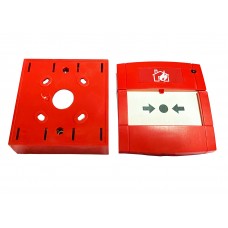System Sensor (FDAS) MCP Red w/LED 470 Ohm w/o box EN54 MCP2A/R470SF/01